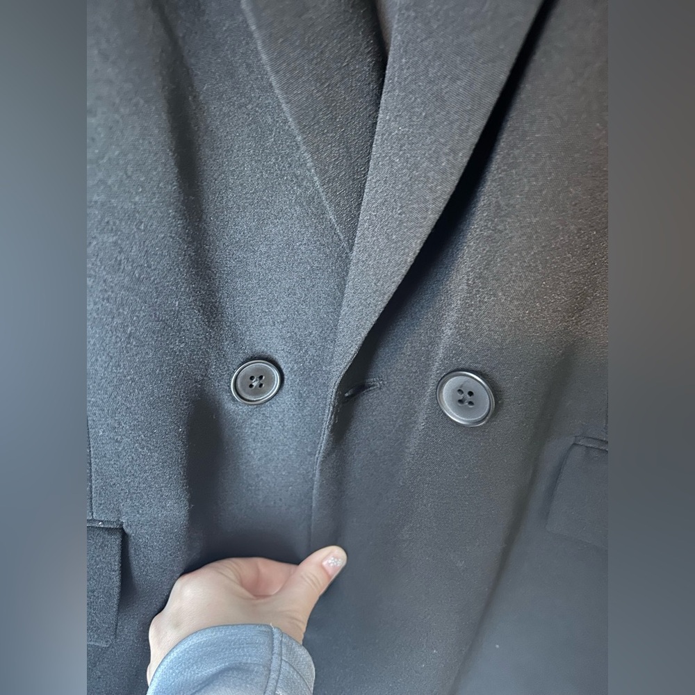 NWT The Drop Jones Classic Slim Blazer, Black, Size XL Minimalist Chic - Picture 4 of 9
